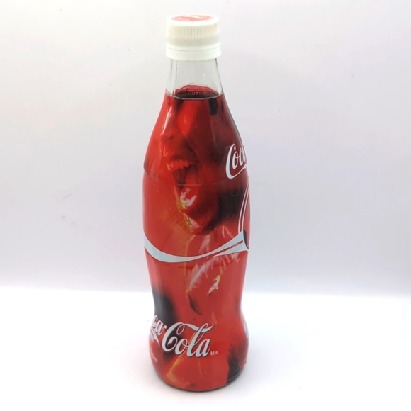Vintage Coca Cola 2002 FIFA World Cup Korea / Japan Glass Bottle (Still Sealed) - Picture 6 of 11